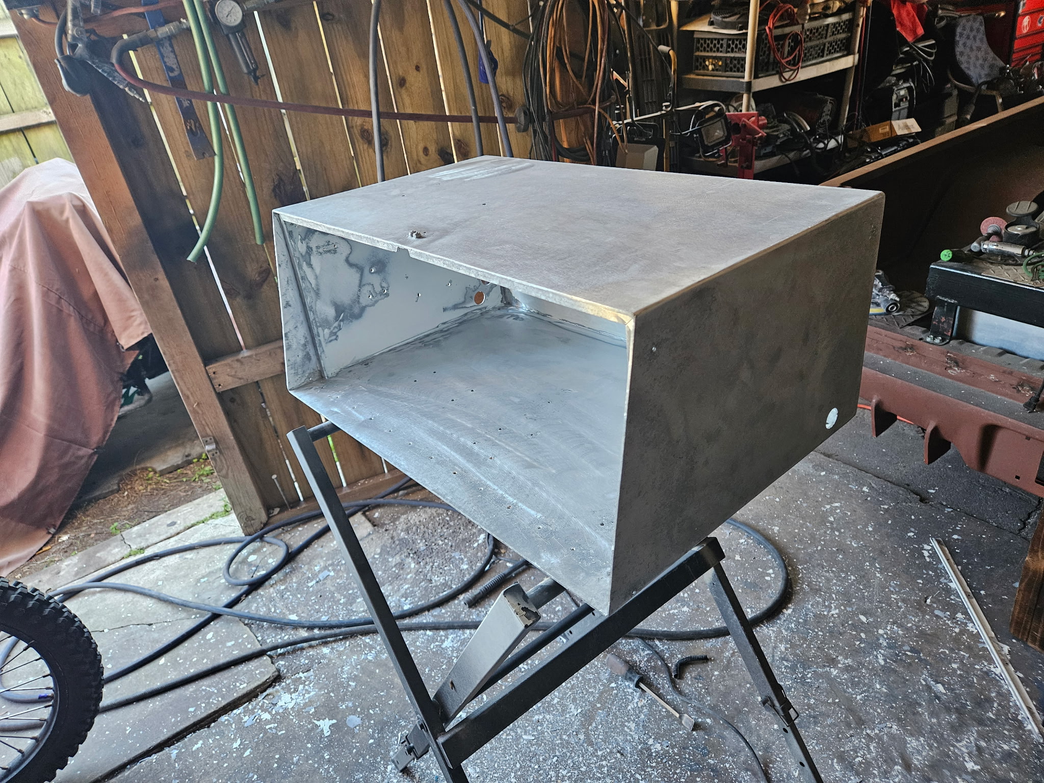Boat tower refinishing