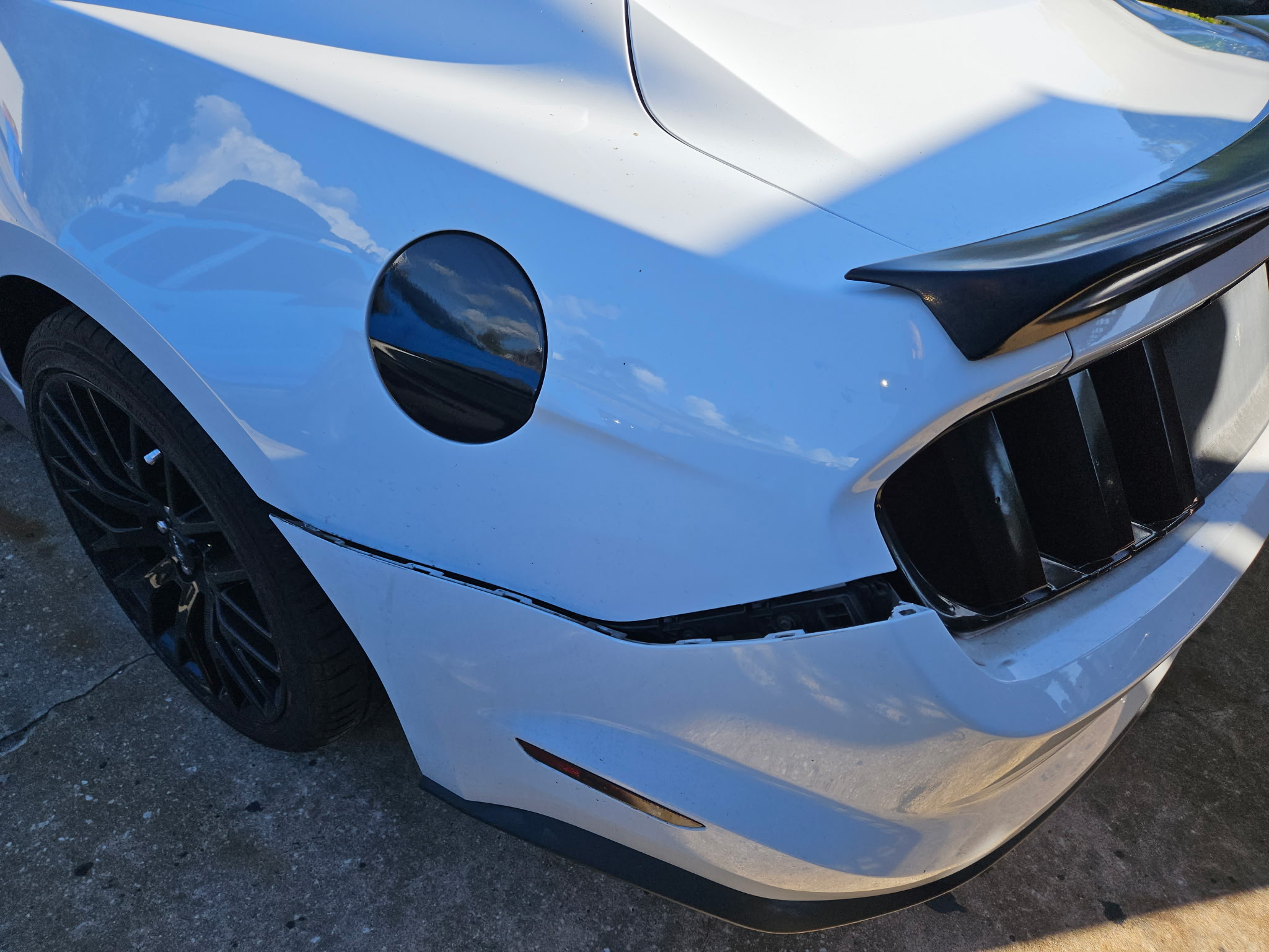 Mustang body repair