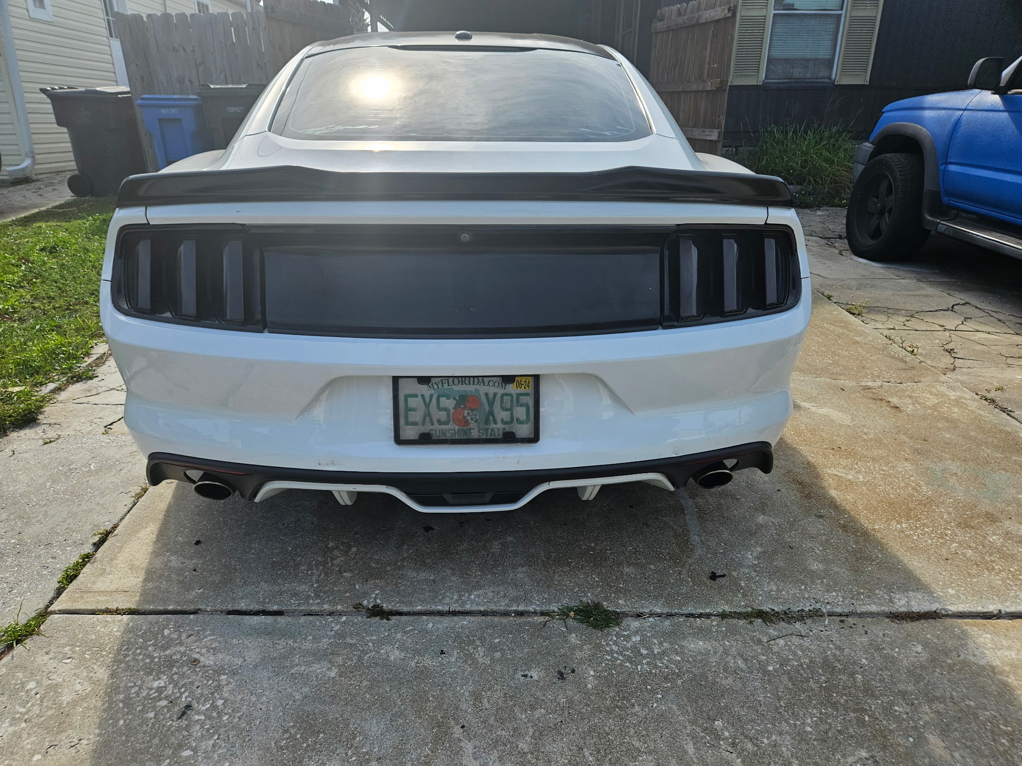 Completed Mustang repair