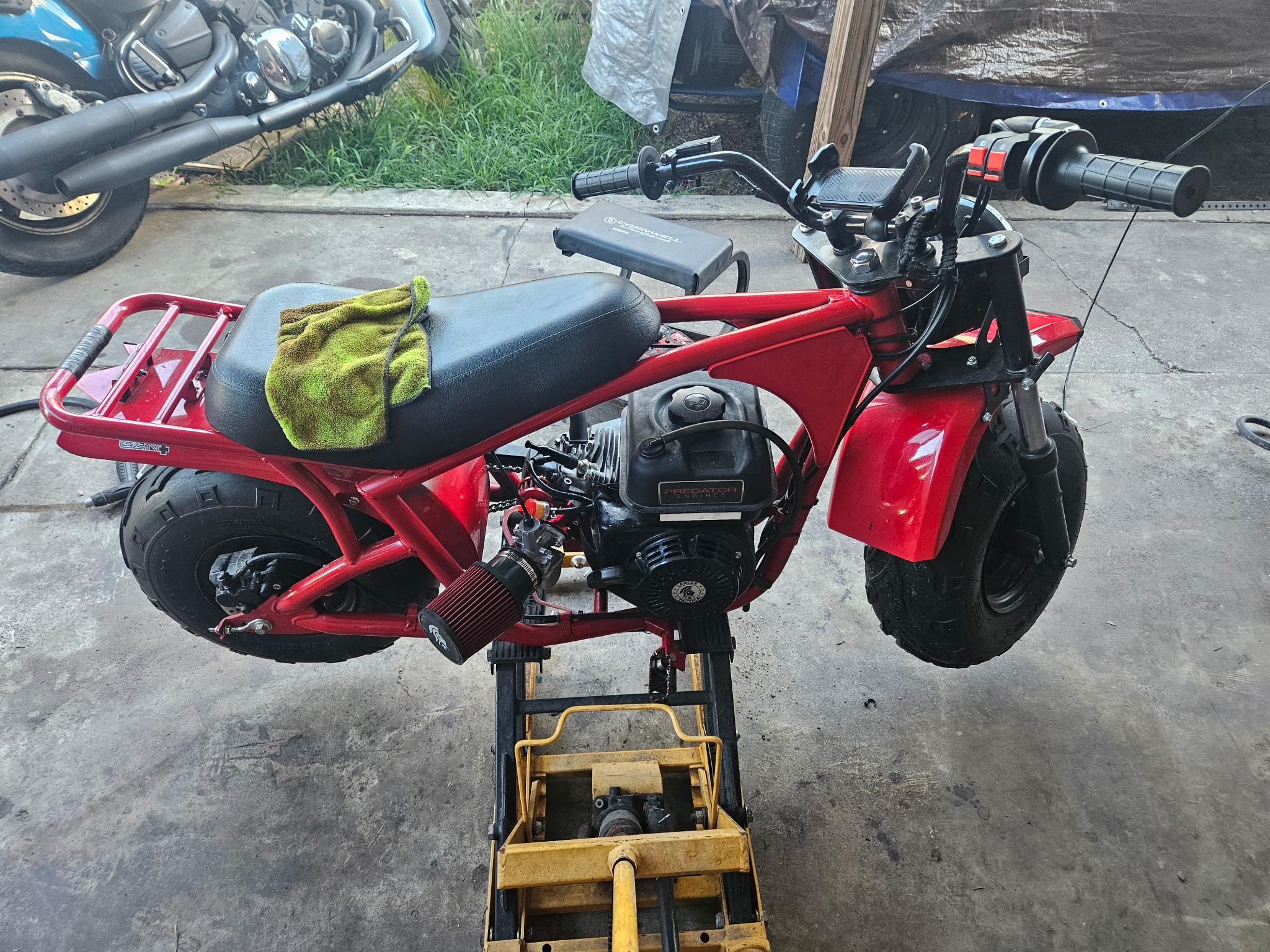 Mini bike tuning
