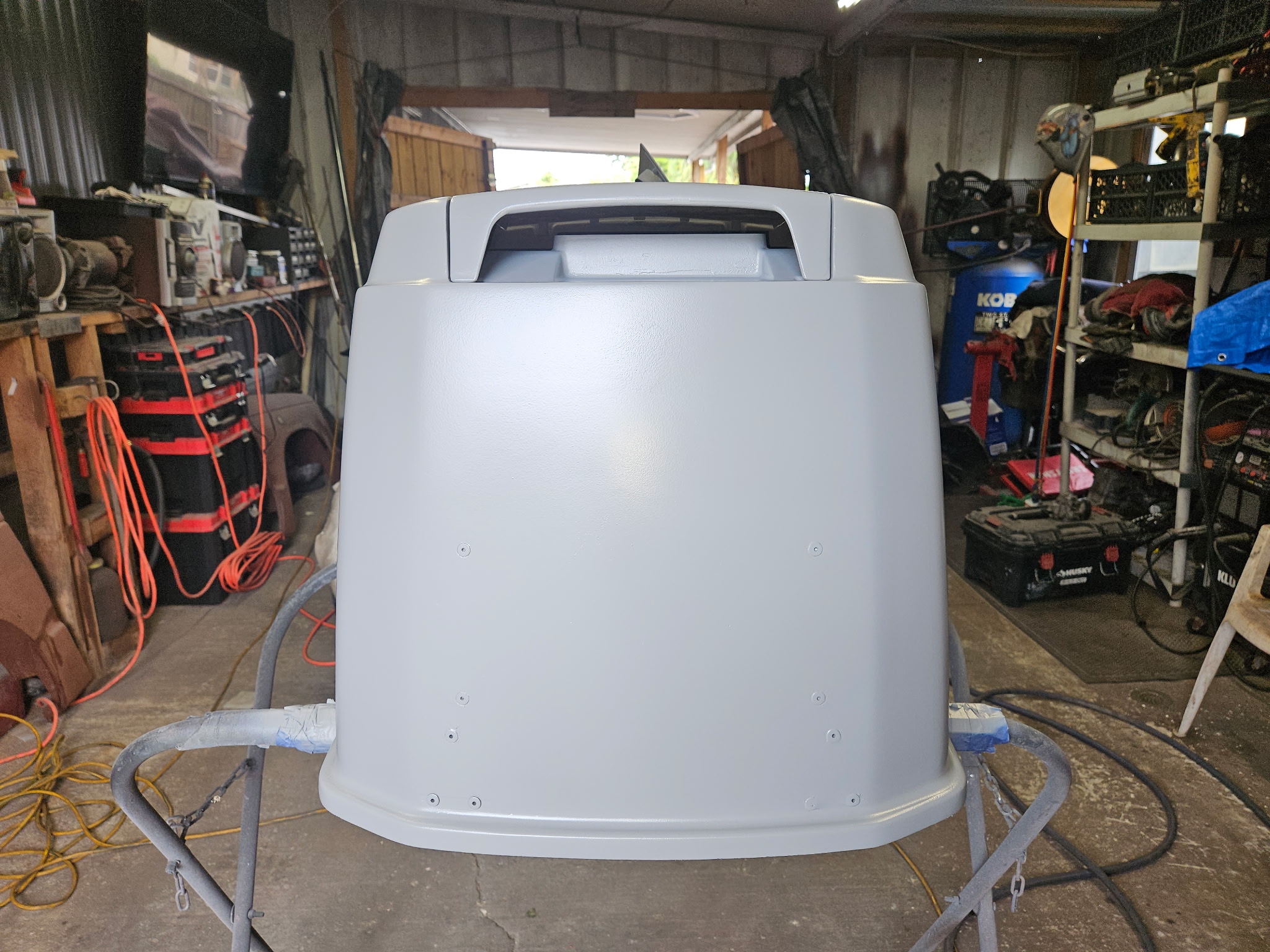 Mercury cover restoration