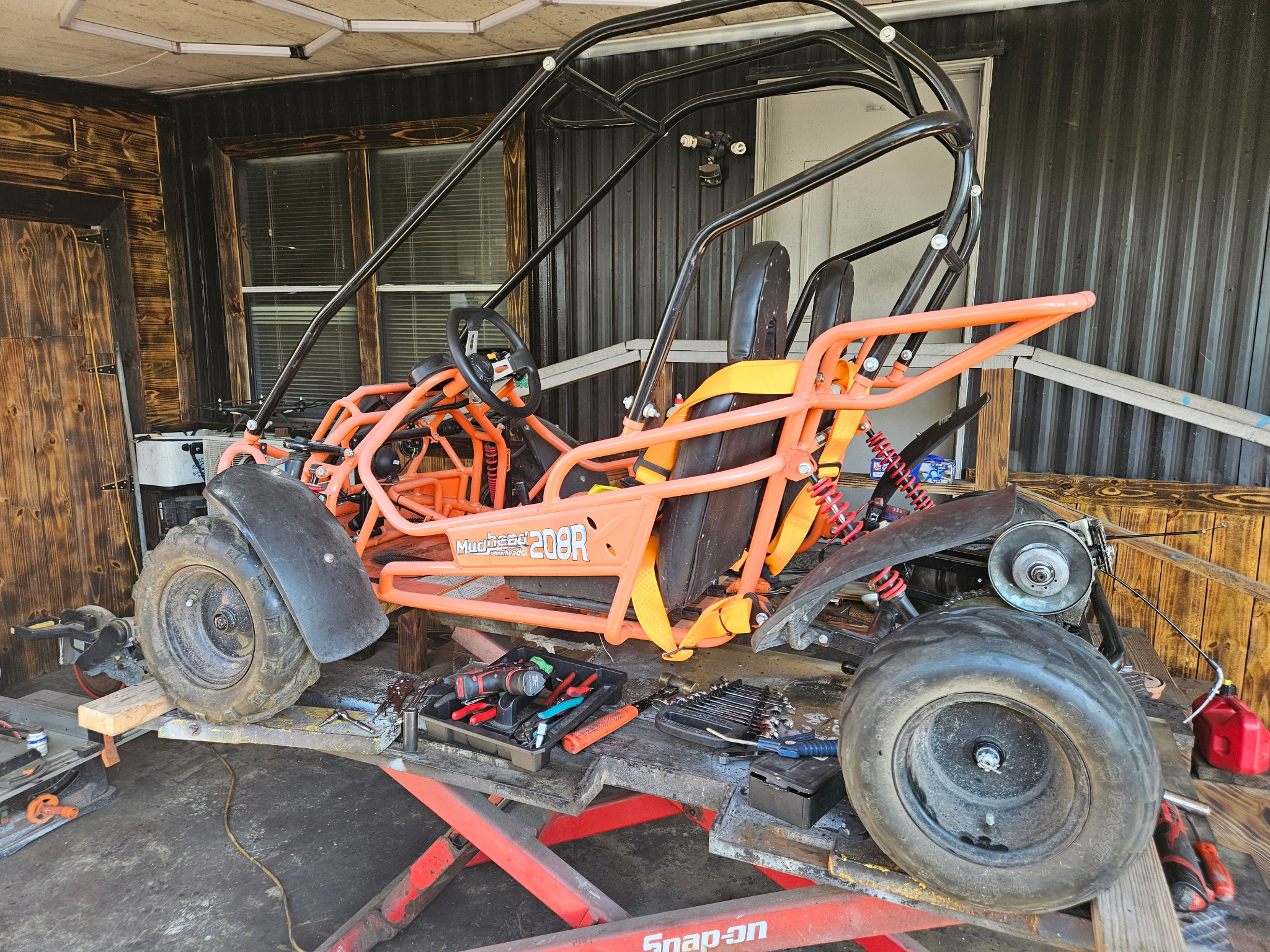 Go kart tuning work