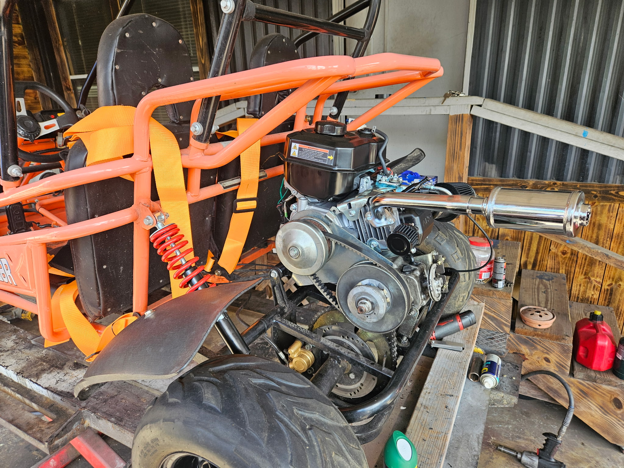 Finished go kart project